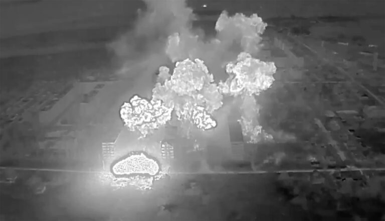 Atac rusesc în Ucraina cu bombă termobarică