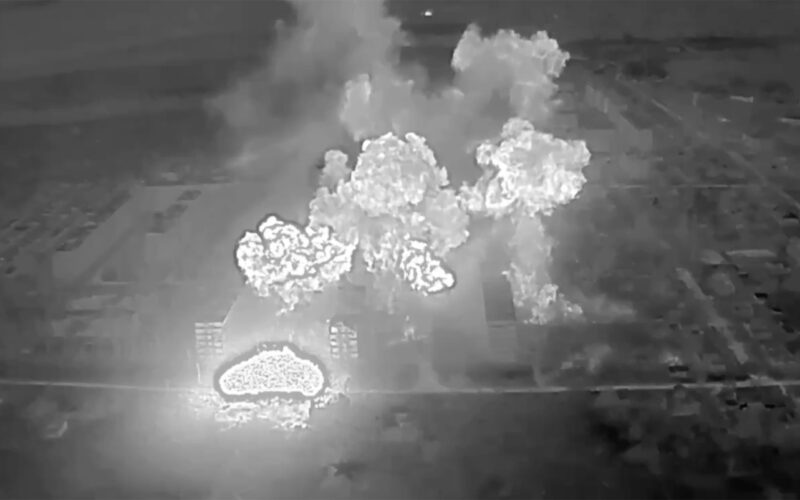 Atac rusesc în Ucraina cu bombă termobarică