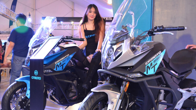 motociclete cfmoto la un salon moto