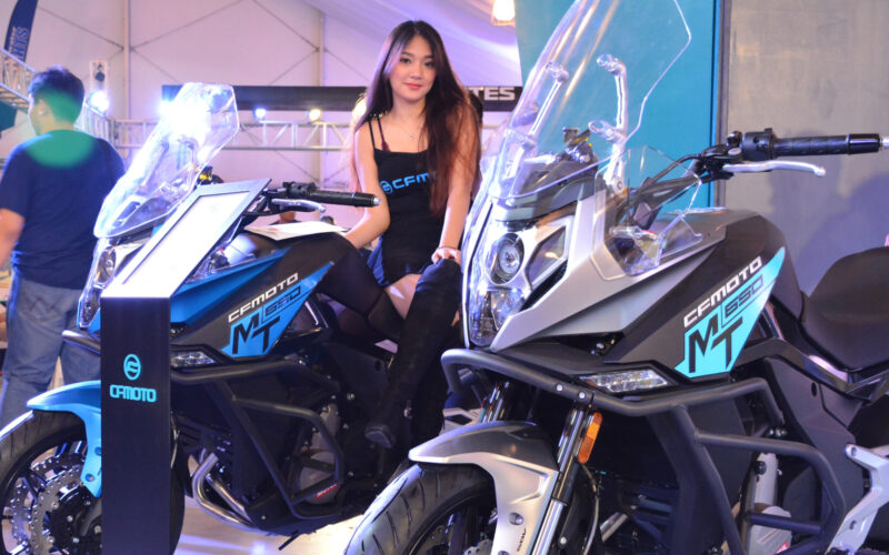 motociclete cfmoto la un salon moto
