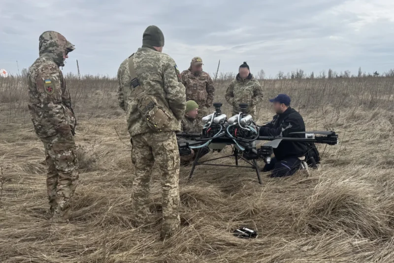 Dronă Atlas6 în Ucraina