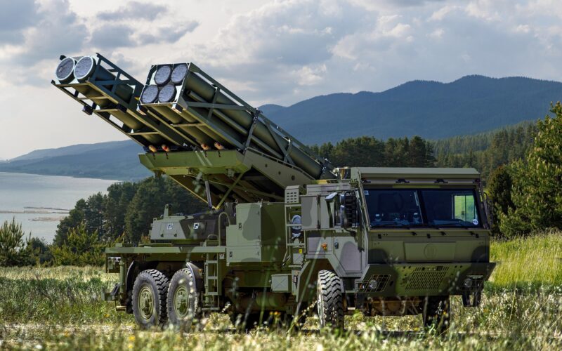 Lansatorul de rachete PULS produs de Elbit Systems