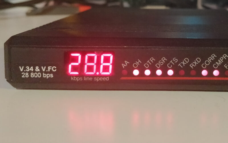 modem de internet dial-up
