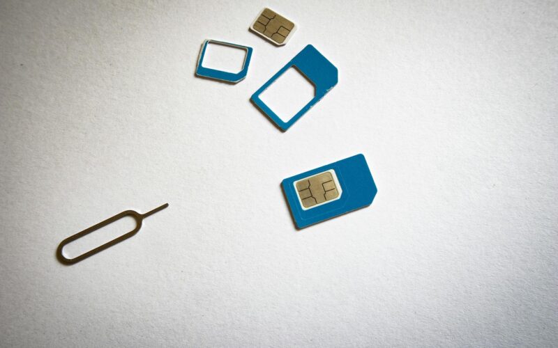 un sim de telefon