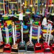 produse realizate din plastic oferite de un comerciant
