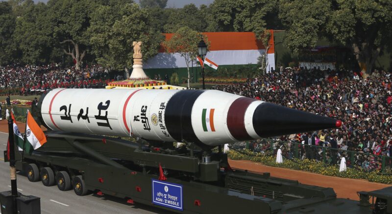 Racheta balistică indiană Agni-5