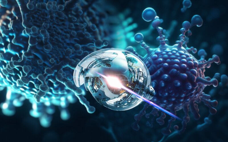 Nanobot pentru utilizare medicala