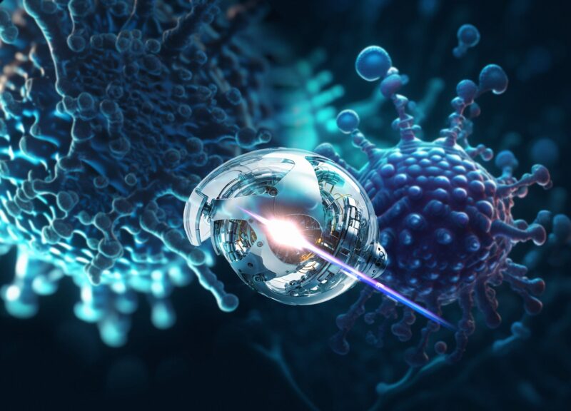Nanobot pentru utilizare medicala