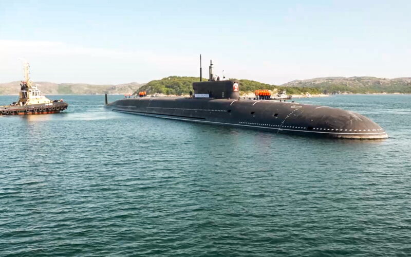 Submarinul nuclear rusesc Knyaz Pozharsky