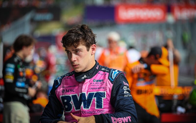 pilotul de formula 1 franco colapinto
