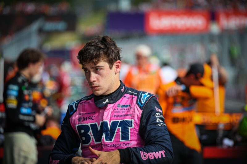 pilotul de formula 1 franco colapinto