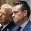 pete hegseth secretarul american al apararii alaturi de donald trump