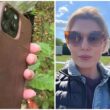 colaj foto cu imaginile unei proprietare de smartphone si telefonul sau