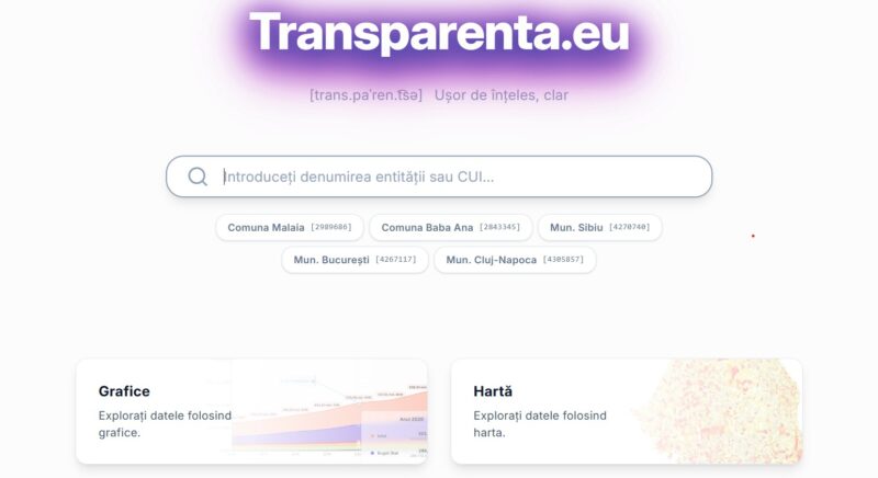 site-ul transparenta.ru
