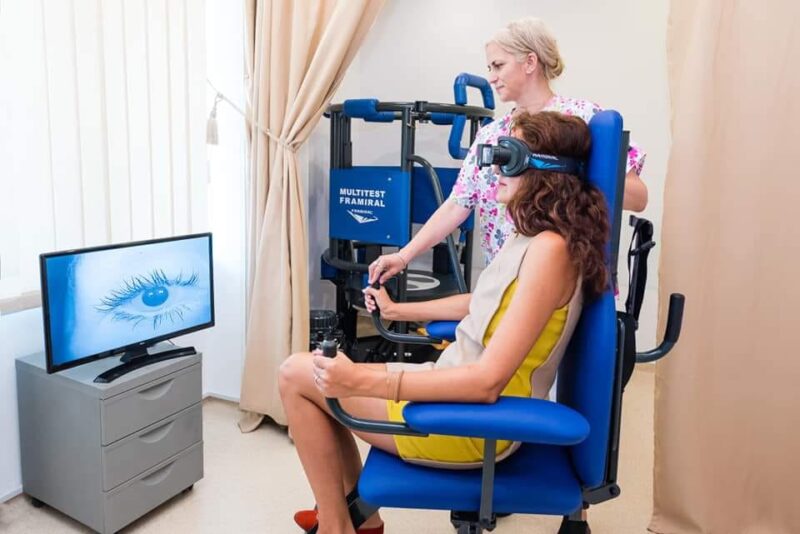 Sistem de diagnosticare a vertijului
