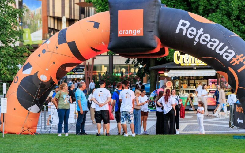 orange romania la un eveniment