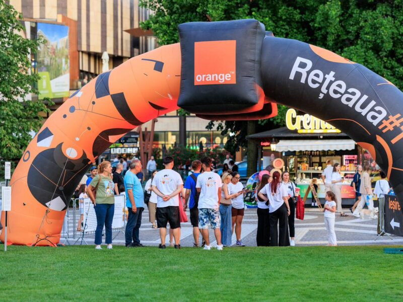orange romania la un eveniment
