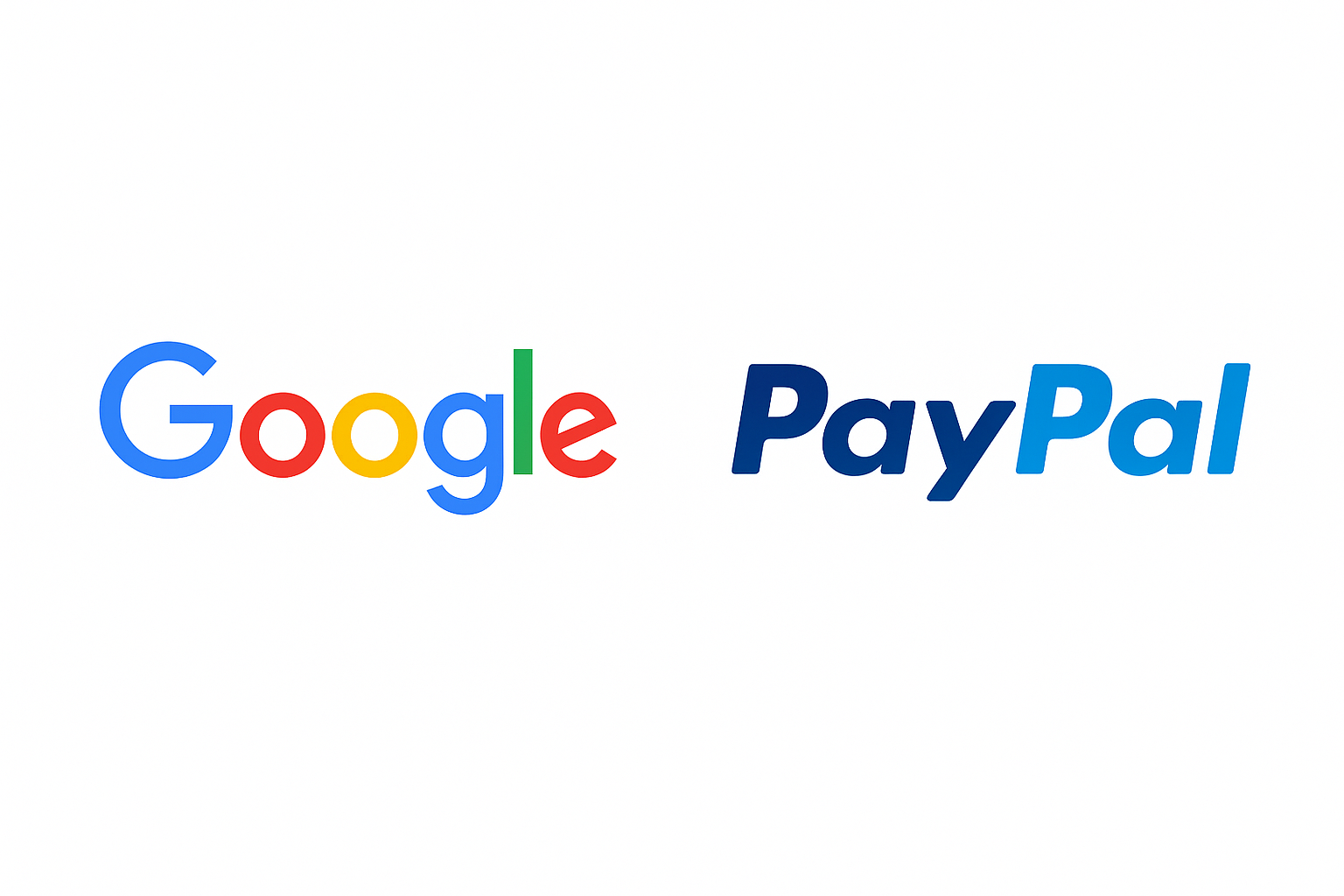 logo google si paypal