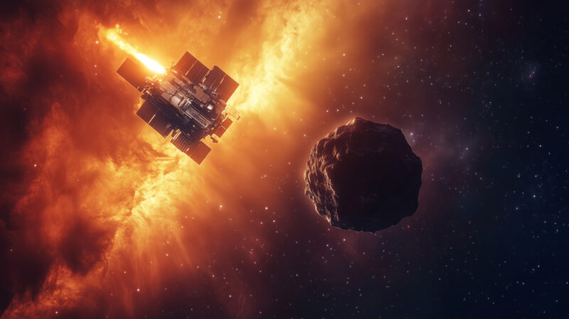 Devierea unui asteroid