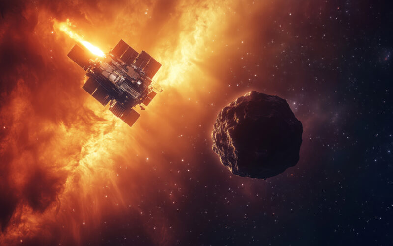 Devierea unui asteroid
