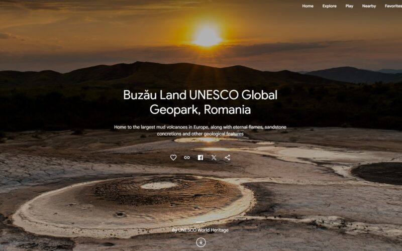 Tinutul Buzăului, Google Arts