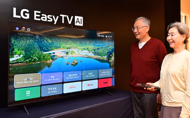 LG Electronics lansează în Coreea „Easy TV”, un televizor adaptat persoanelor în vârstă, cu telecomandă mărită