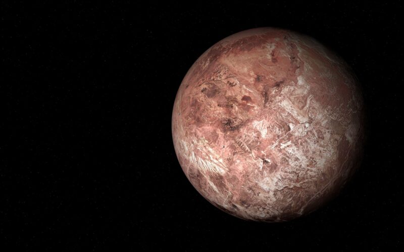 Imagine 3D a planetei pitice Makemake