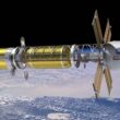 Rachetă interplanetară cu motor nuclear cu uraniu lichid