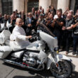 motocicleta cruiser alba de la bmw
