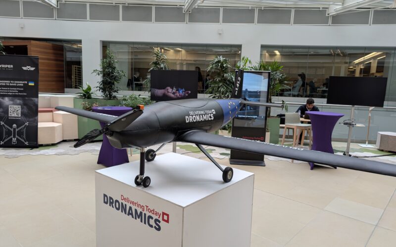 srona dronamics expusa la sediul comisiei europene