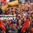 pilot motogp celebrand castigul unei curse inconjurat de multime