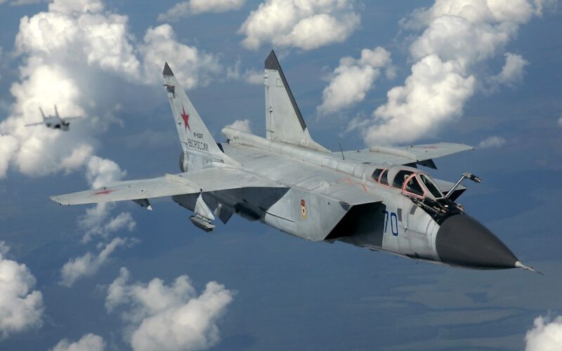 mig-31 in zbor
