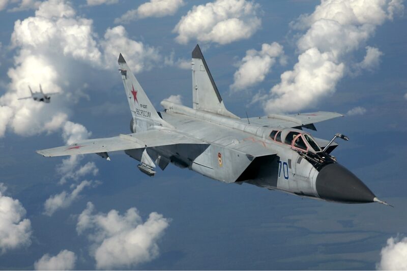mig-31 in zbor