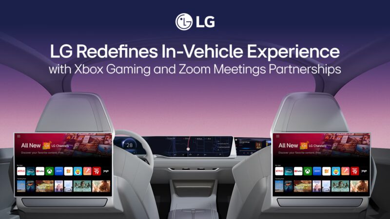 WebOS de la LG aduce Xbox și Zoom în automobile