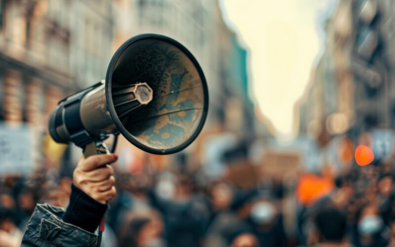 Protest împotriva inteligenței artificiale