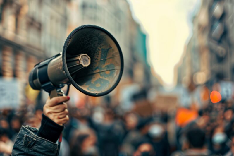 Protest împotriva inteligenței artificiale