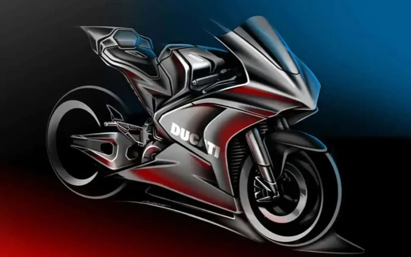 schita unei motociclete electrice super sport