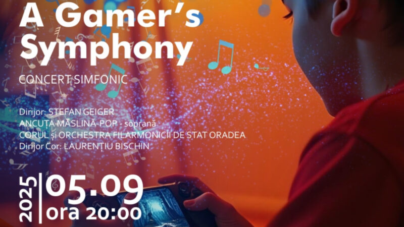 muzica din jocuri video la filarmonica oradea