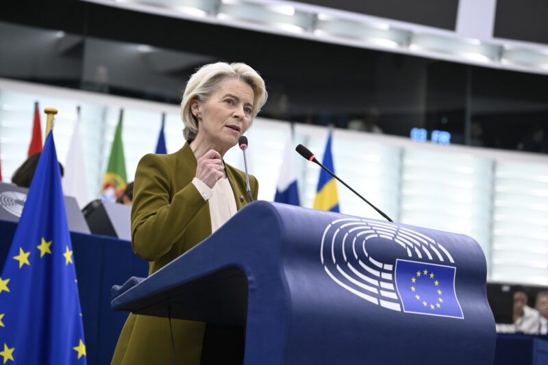 Președinta Comisiei Europene, Ursula von der Leyen