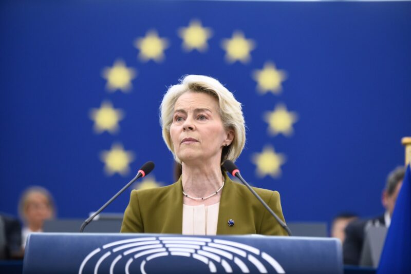 Președinta Comisiei Europene, Ursula von der Leyen