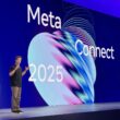 CEO-ul Meta, Mark Zuckerberg, în timpul evenimentului Meta Connect 2025