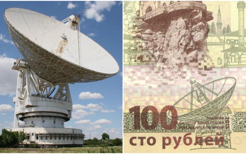 colaj cu un radiotelescop rusesc