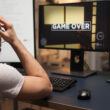gamer care a pierdut intr-un joc video