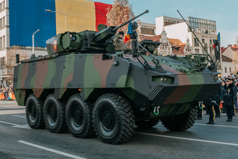 transportor blindat piranha din dotarea romaniei