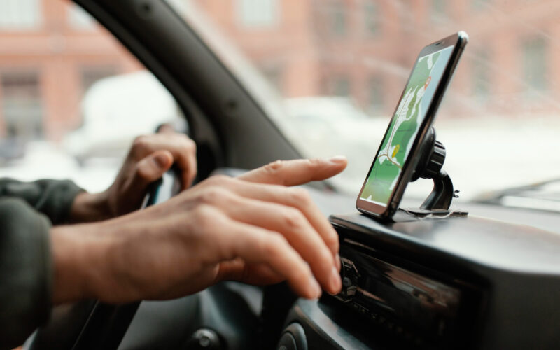 masina de ride-sharing