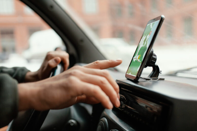 masina de ride-sharing