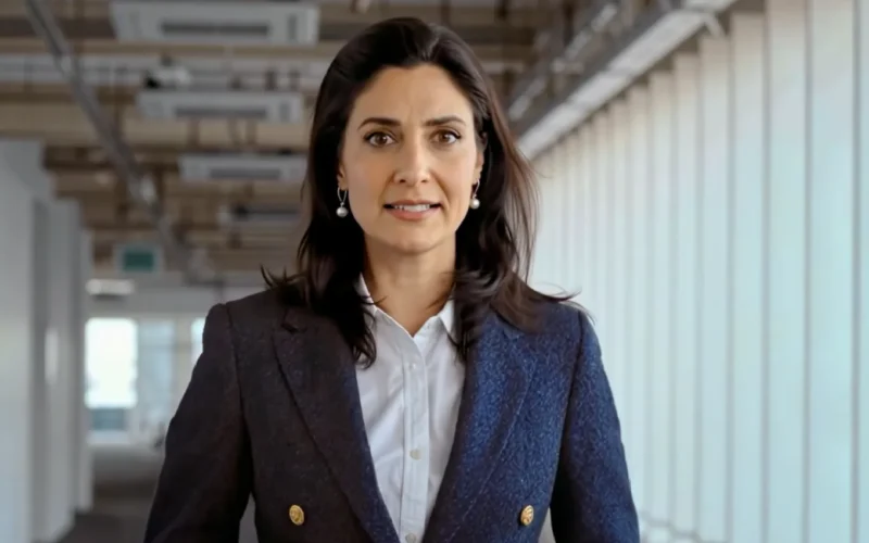 prezentatoarea TV, generata de AI, a postului Channel 4