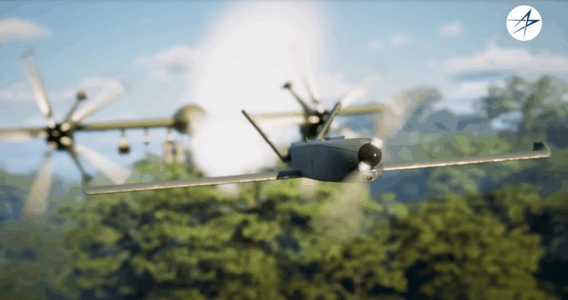 Dronă militară Nomad VTOL UAS