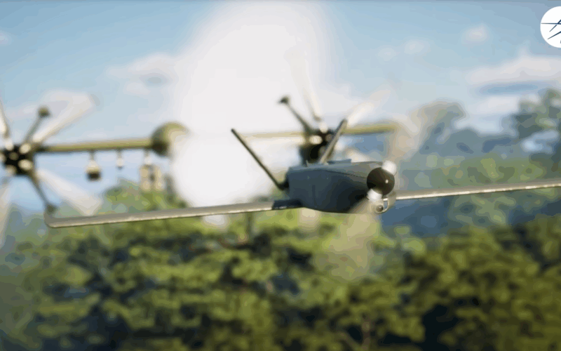 Dronă militară Nomad VTOL UAS