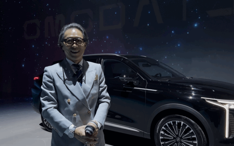 Steve Eum, vicepreședinte și manager al departamentului de design al grupului Chery